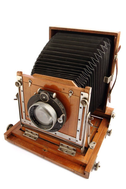 istock old wooden photo camera 1092287488