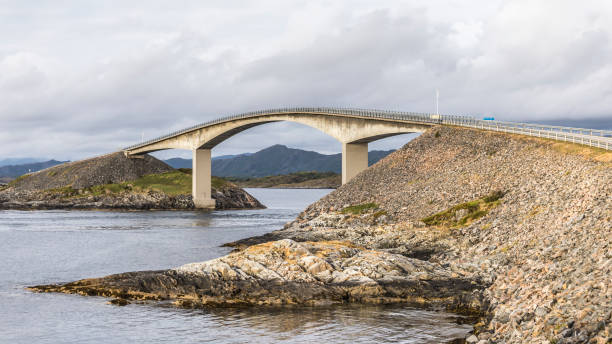 istock view from the car on the Storseisundet Bridge 1092288084
