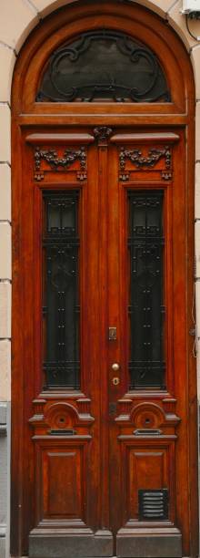 istock Wood Entry Door 1092290250