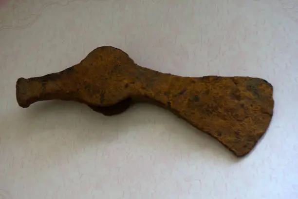 early bronze age axe head - metal detecting find