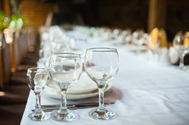 istock Served table. hall for banquets and weddings 1092295644