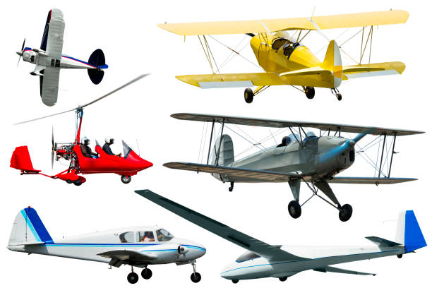 istock Set of airplanes on white background 1092296728