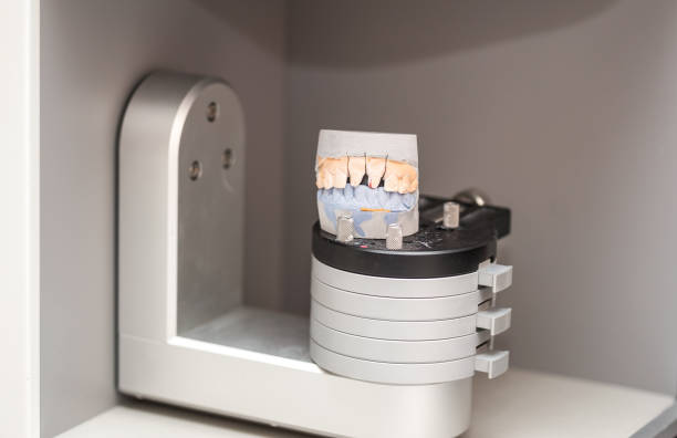 istock Dental molding prepared for 3D scanning. 1092298138