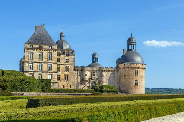 Chateau de Hautefort is French castle in Dordogne, France