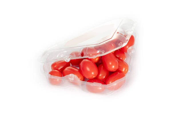 istock Baby plum tomatoes in a plastic punnet 1092311268