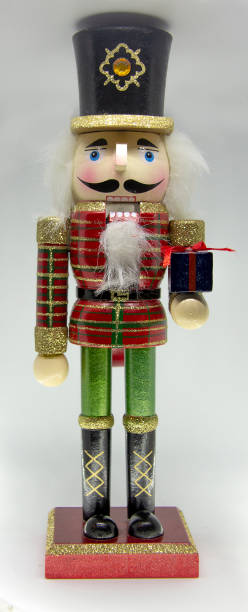 istock Vintage Christmas Decor Wooden Nutcracker 1092320528