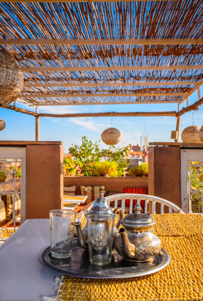 istock Traditional Moroccan mint tea in Marrakech, Morocco 1092320712