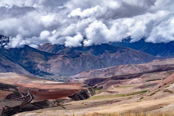 istock The road to Ollantaytambo from Moray 1092369426