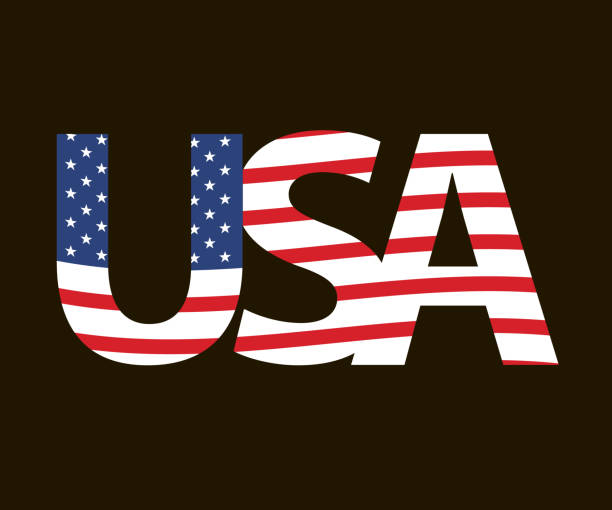 istock UNITED STATES OF AMERICA MAP, USA vector, Independence day background 1092373292