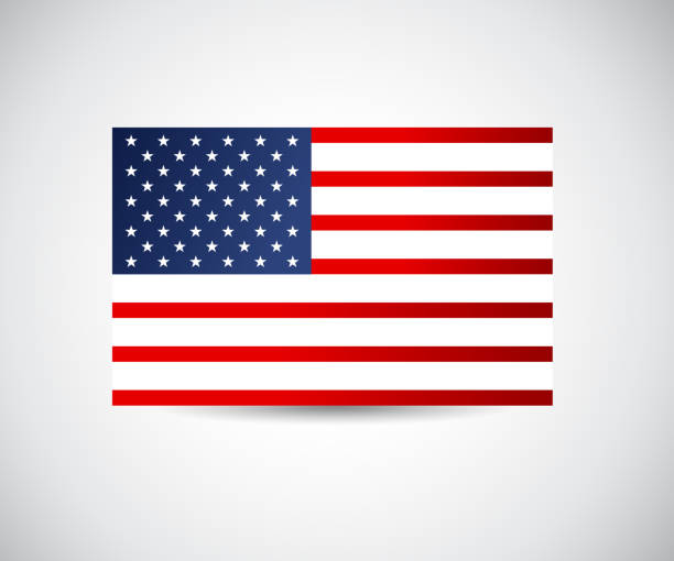 istock vector image of american flag, USA United States symbol, Independence day background 1092373302
