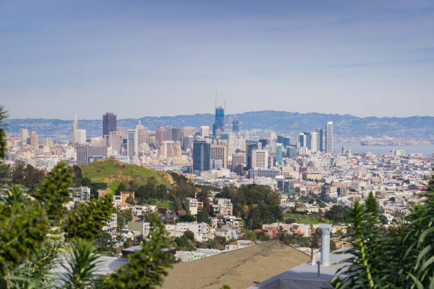 istock San Francisco downtown view from a residential area, California 1092391672