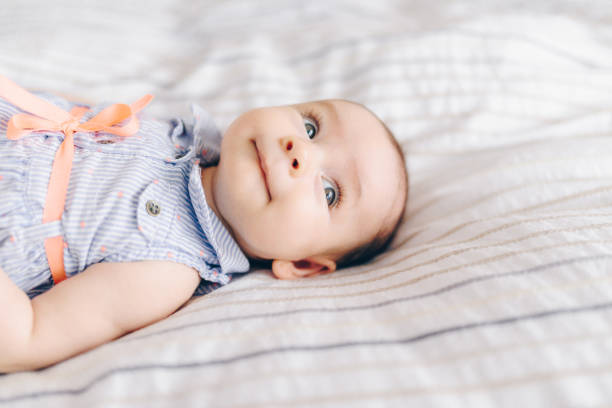 istock Adorable 3 month old baby, cute as can be 1092392230