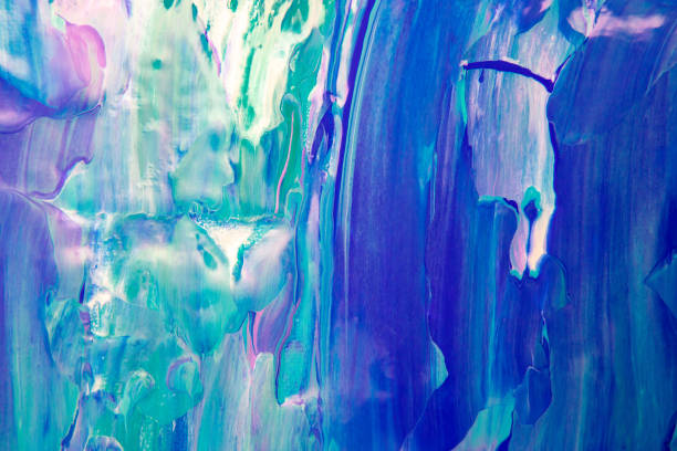 istock Blue, green, teal and pink abstract background art 1092395782