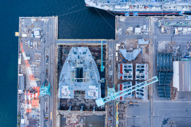 istock Shipyard in the landfill 1092427304