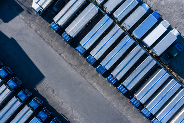 istock The trucks are beautifully lined up 1092427420