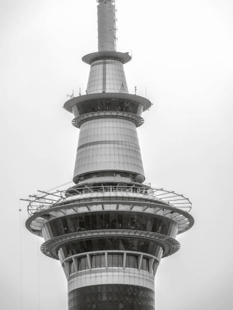 istock Part of Sky Tower in Auckland 1092434408