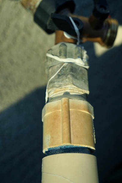 válvula de separação - connection block metal pipe threaded - fotografias e filmes do acervo