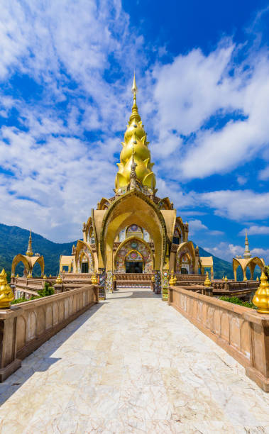 istock Big Main Pagoda in Wat Phra That Pha Son Kaew temple at Phetchabun Thailand 1092451782