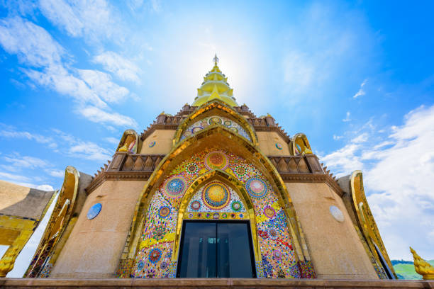 istock Main Pagoda in Wat Phra That Pha Son Kaew temple at Phetchabun Thailand 1092451916