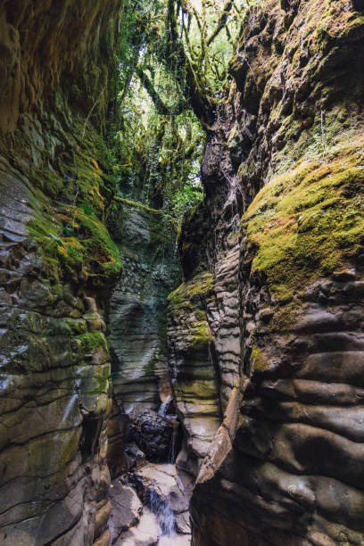 istock Narrow mountain river canyon 1092454484