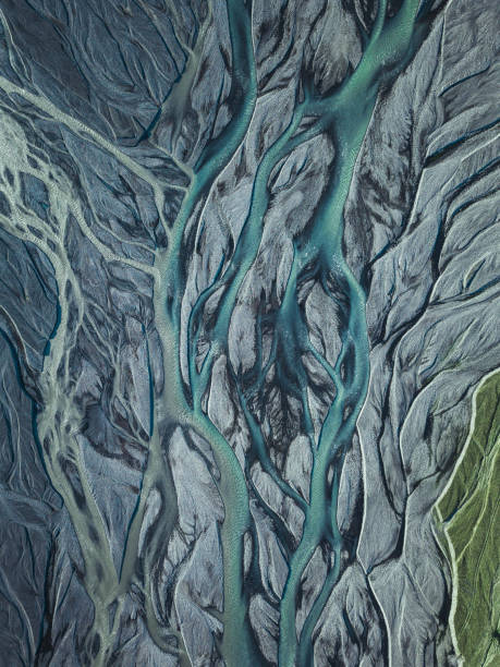 istock Aerial shot glacier Iceland 1092466282