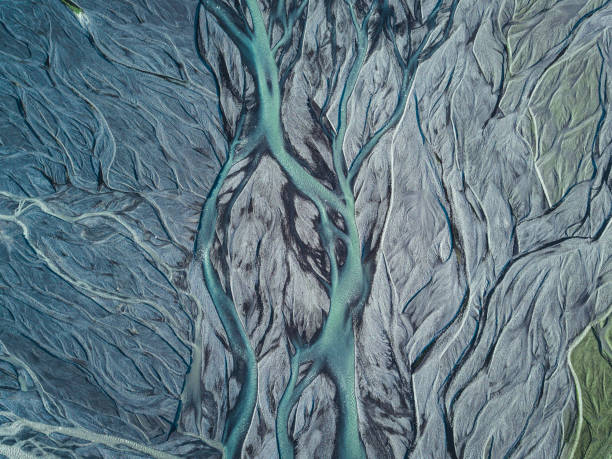 istock Aerial shot glacier Iceland 1092466284