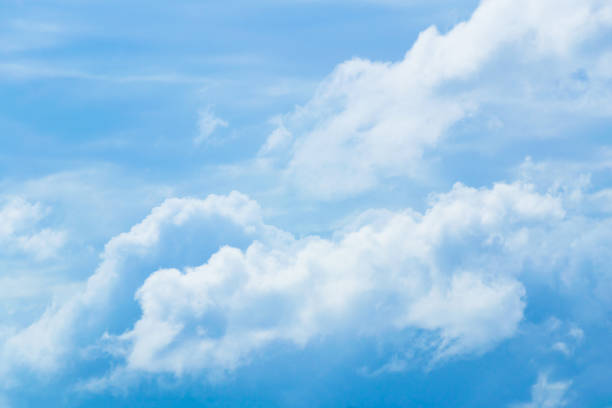 istock The blue sky and the sky are full of clouds. 1092476576