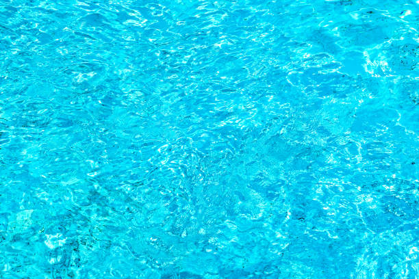 istock Swimming pool with sunny reflections background. Abstract water surface. 1092483890