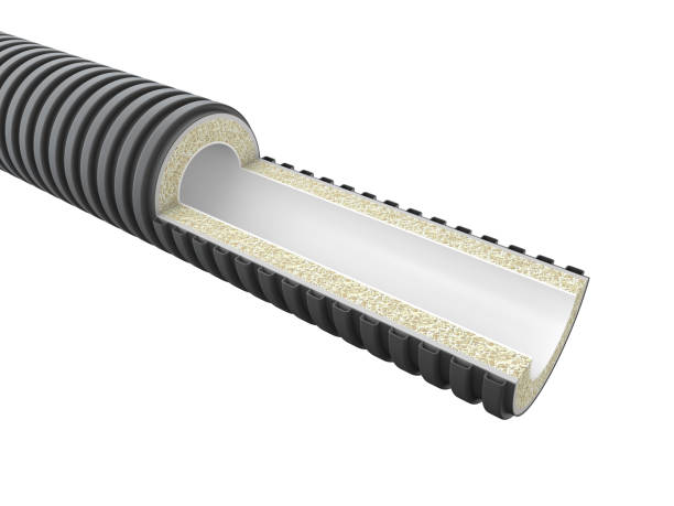 istock 3d Illustration of flexible rubber cable cover with hidro isolation 1092495588