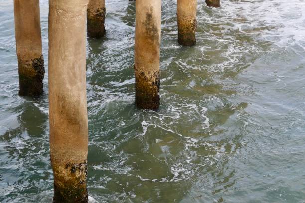 istock Water Patterns along the Manhattan Beach Pier 1092496652