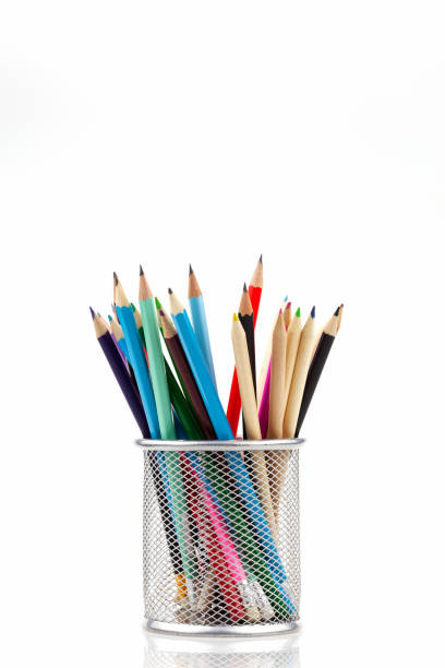 istock pencils in metal pot isolated on white background 1092500820
