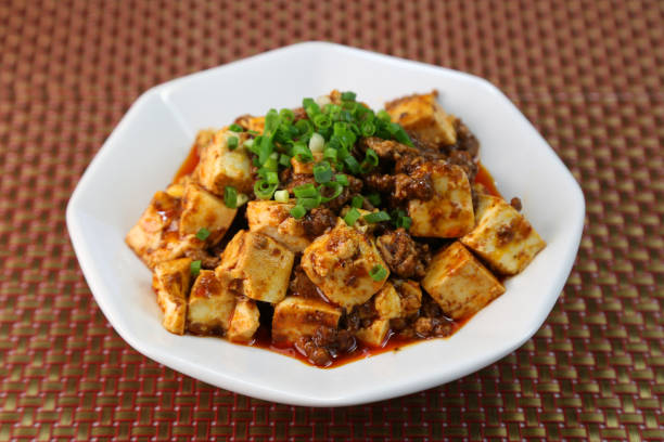 istock Chinese food called mapo tofu. 1092522828