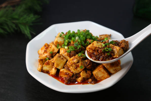 istock Chinese food called mapo tofu. 1092522864