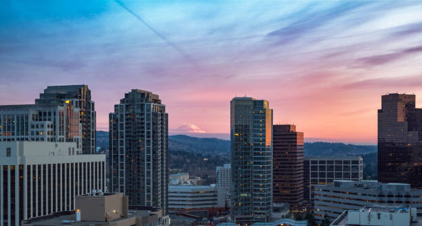 istock buildings in city,Bellevue,Washington State 1092525374