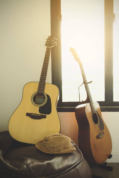 istock Two acoustic guitars 1092549022