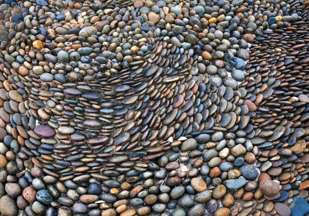 istock Colorful patterns on the floor for a healthy walk. 1092559996