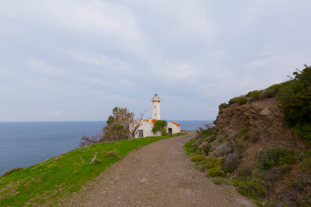 istock Sarpincik Lighthouse, Karaburun, Izmir, in Turkey 1092563050