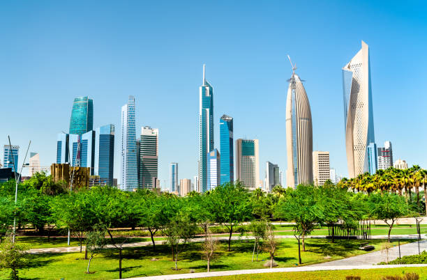istock Skyline of Kuwait City at Al Shaheed Park 1092581998