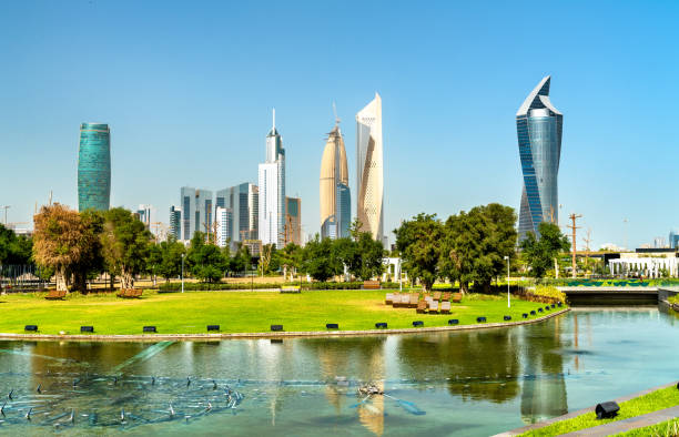 istock Skyline of Kuwait City at Al Shaheed Park 1092582374