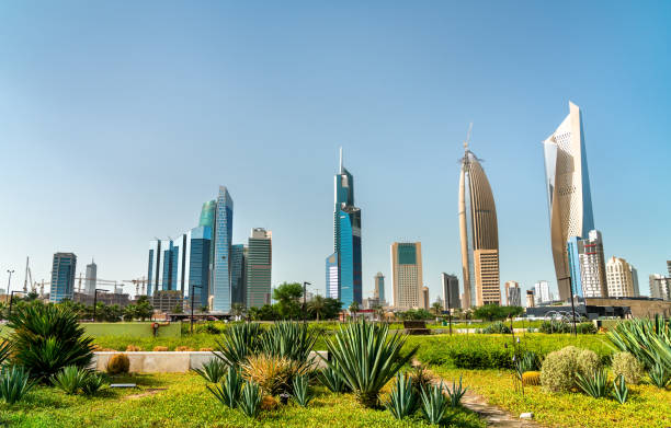 istock Skyline of Kuwait City at Al Shaheed Park 1092582602