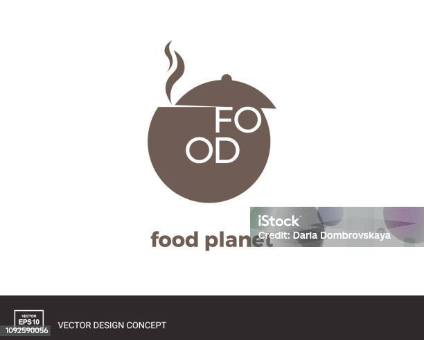 Food Point Icon Design Template Stock Illustration - Download Image Now - Eating, World Map, Saucepan