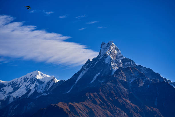 istock Machapuchare mountain Fishtail in Himalayas range Nepal 1092590138