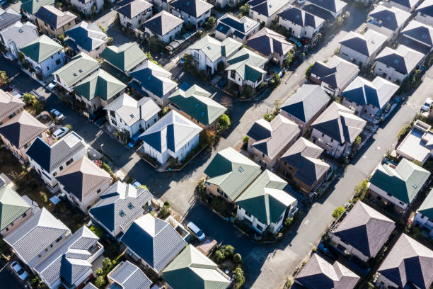 istock Bright residential area in the morning 1092590716