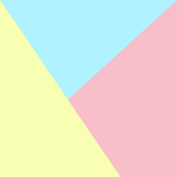 istock Abstract pastel color paper background. Flat design. Creative colorful pink blue yellow surface backdrop wallpaper. Template 1092595638
