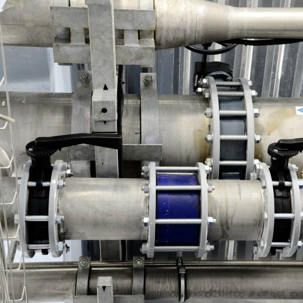 istock Large industrial boiler room 1092610420
