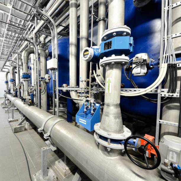 istock Large industrial boiler room 1092610466