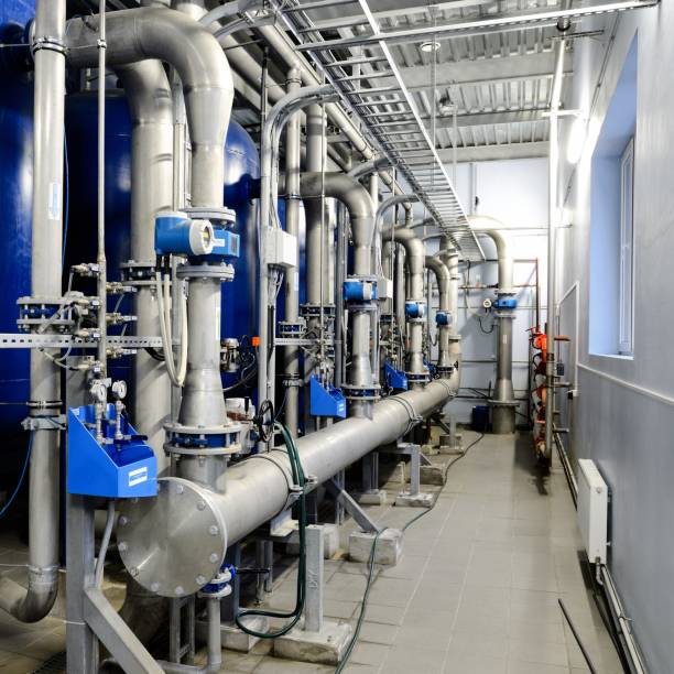 istock Large industrial boiler room 1092610480