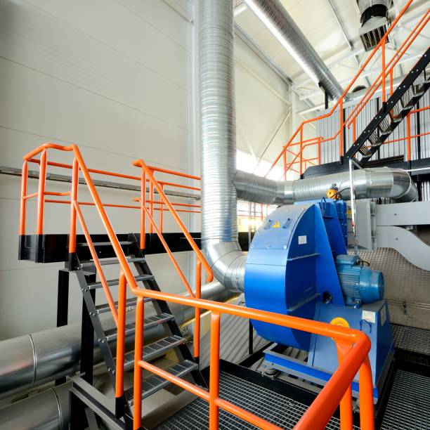istock Large industrial boiler room 1092610550