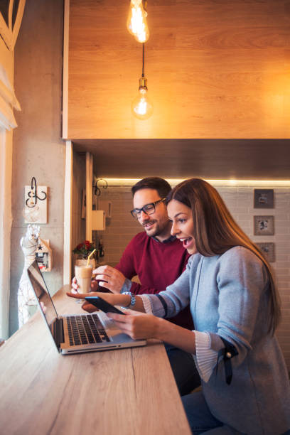 istock Couple at cafe 1092620296