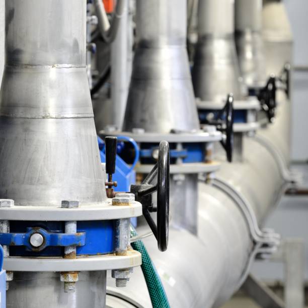 istock Large industrial boiler room 1092623160